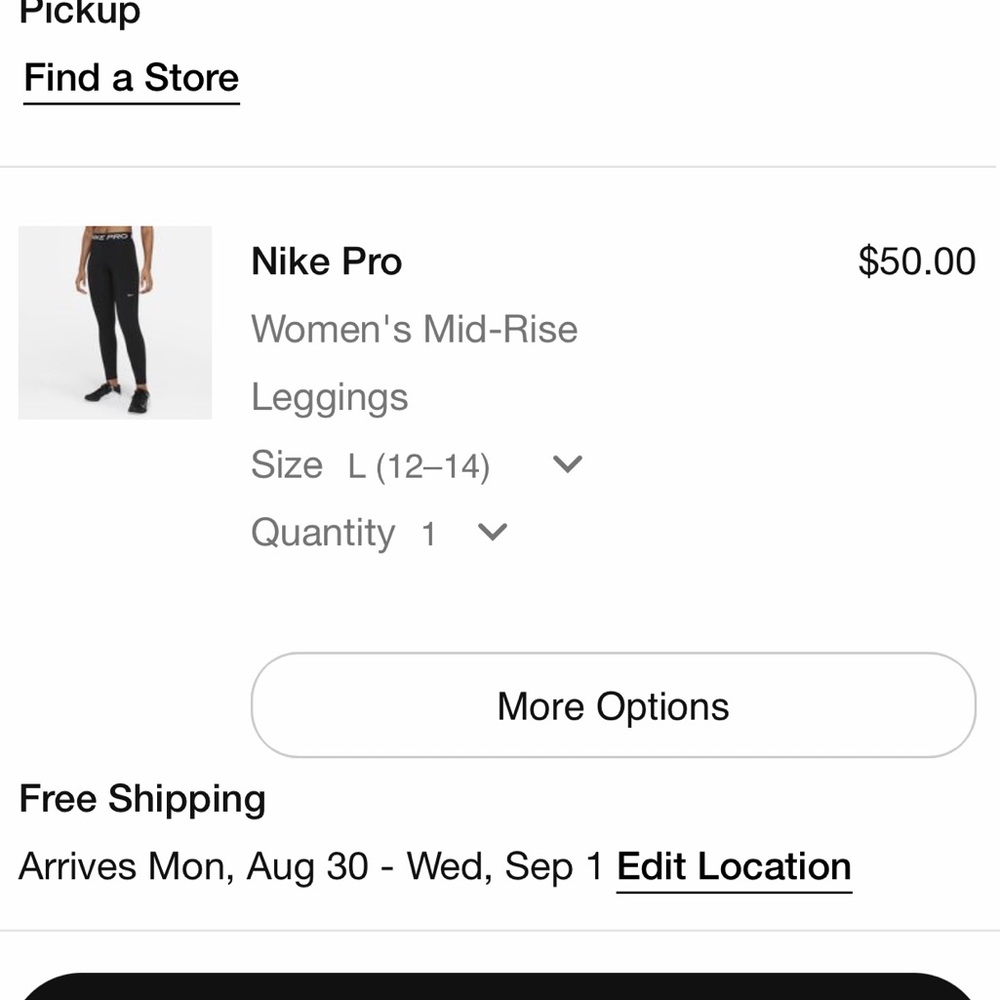 Nike Pro Leggings - image 1